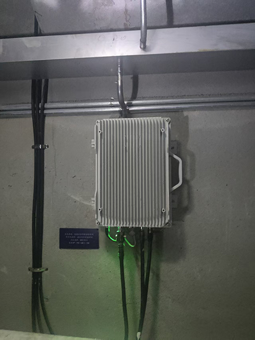  松北电力管廊覆盖漏缆方式案例